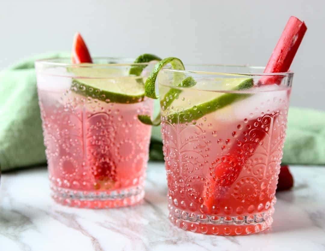 what is rhubarb gin?